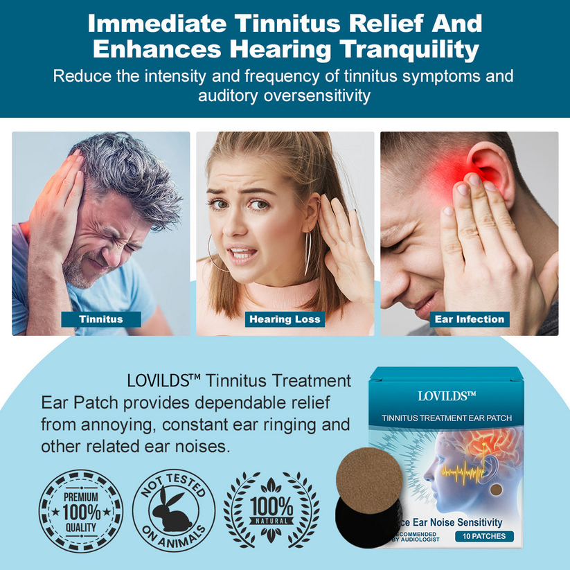 LOVILDS™ Tinnitus Treatment Ear Patch