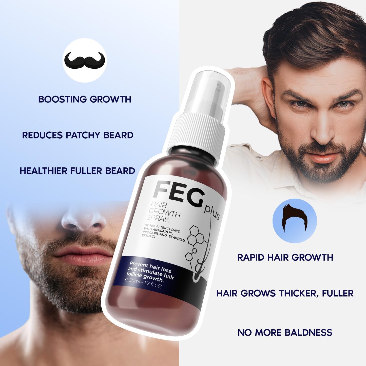 FEGplus Hair Fall Control Spray