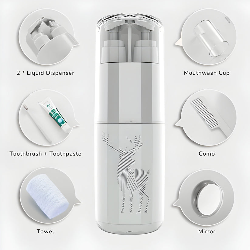 World Traveler™ 6 in 1 Travel Essential Kit