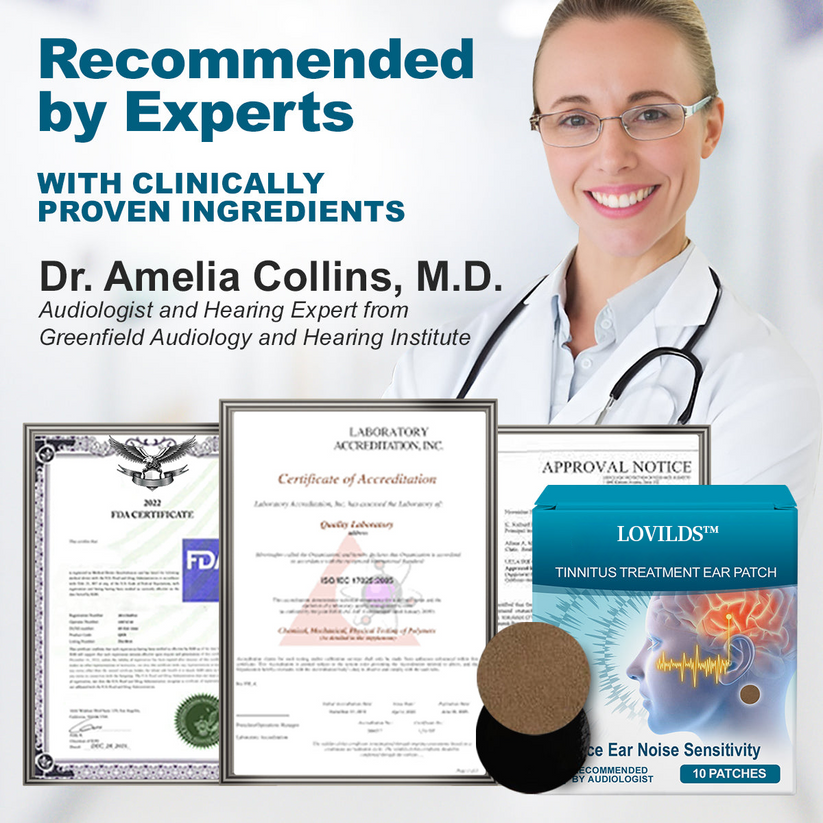 LOVILDS™ Tinnitus Treatment Ear Patch